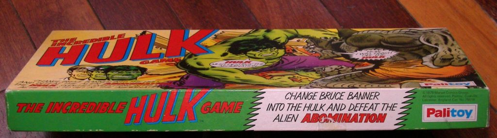 1979 The Incredible HULK Board Game Palitoy England Tomsk3000