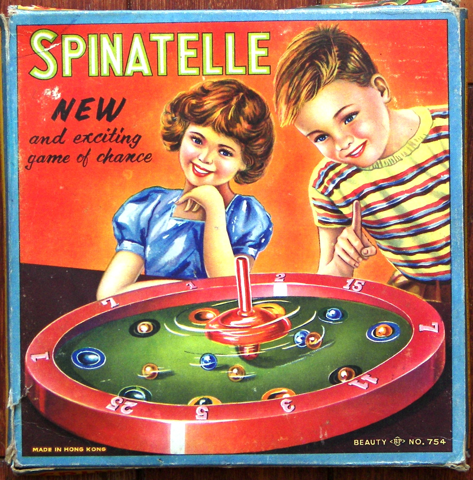 1960's Spinatelle Game - Made in Hong Kong - tomsk3000