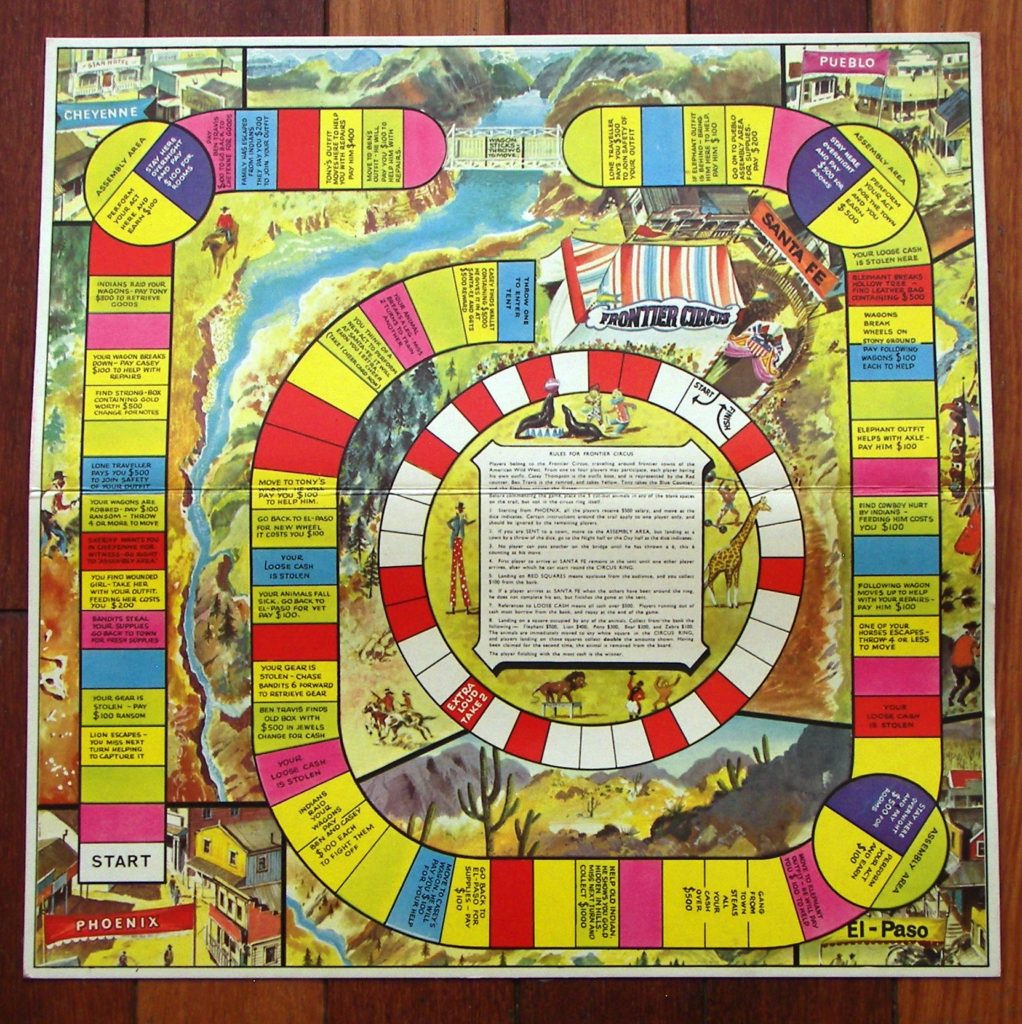 1962 Frontier Circus - A Berwick Game, England - tomsk3000