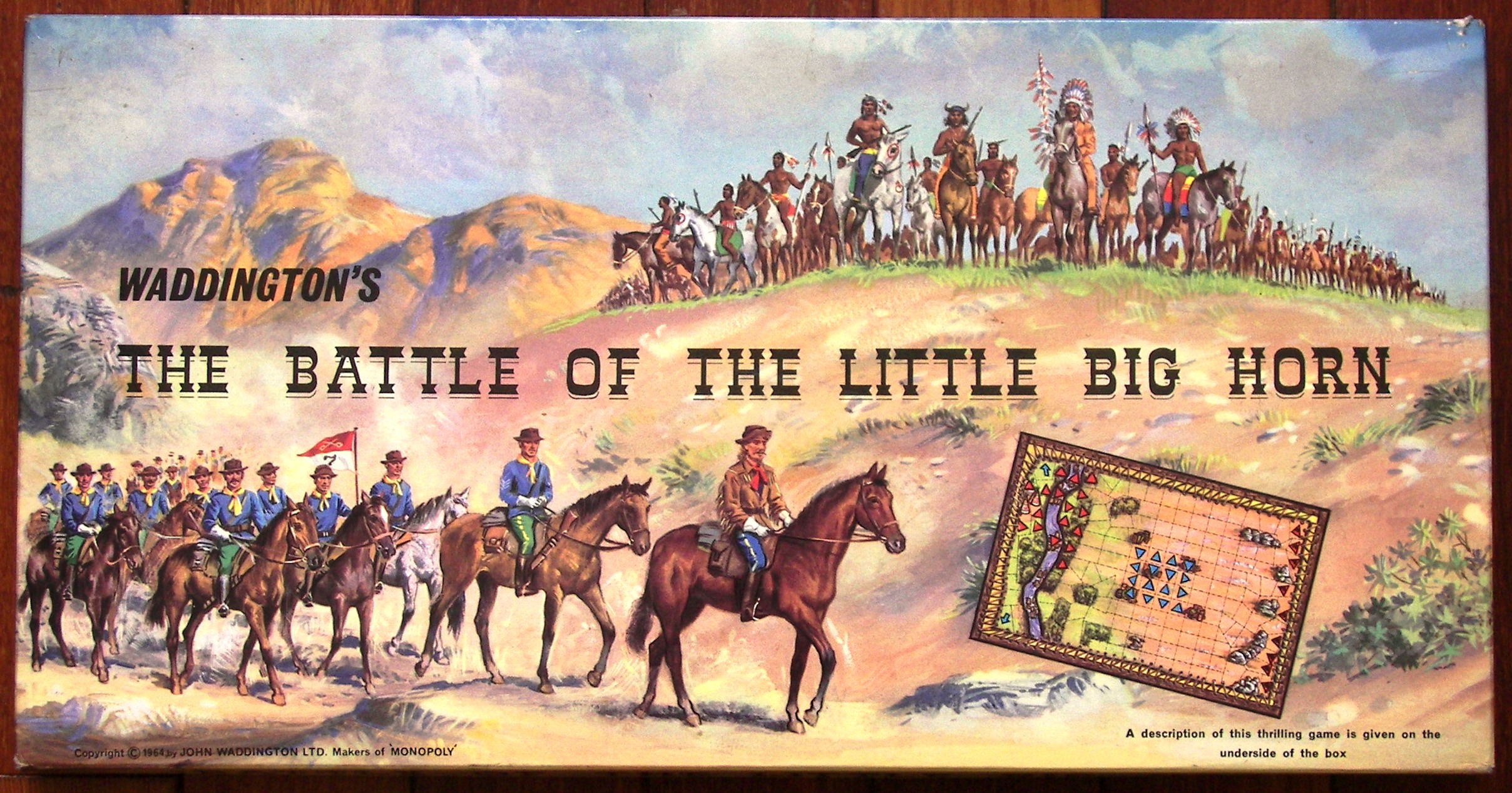 1964 The Battle of The Little Big Horn by Waddington's tomsk3000