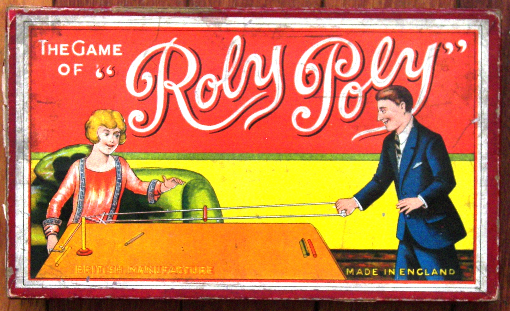 1920's Roly Poly Parlour Game by Roberts Brothers (Glevum), England