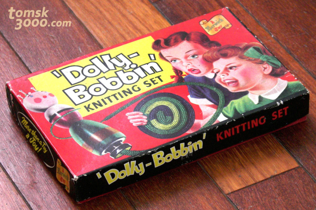 bobbin knitting doll