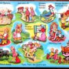 1970's Nursery Rhymes Plywood Play Tray, Victory England