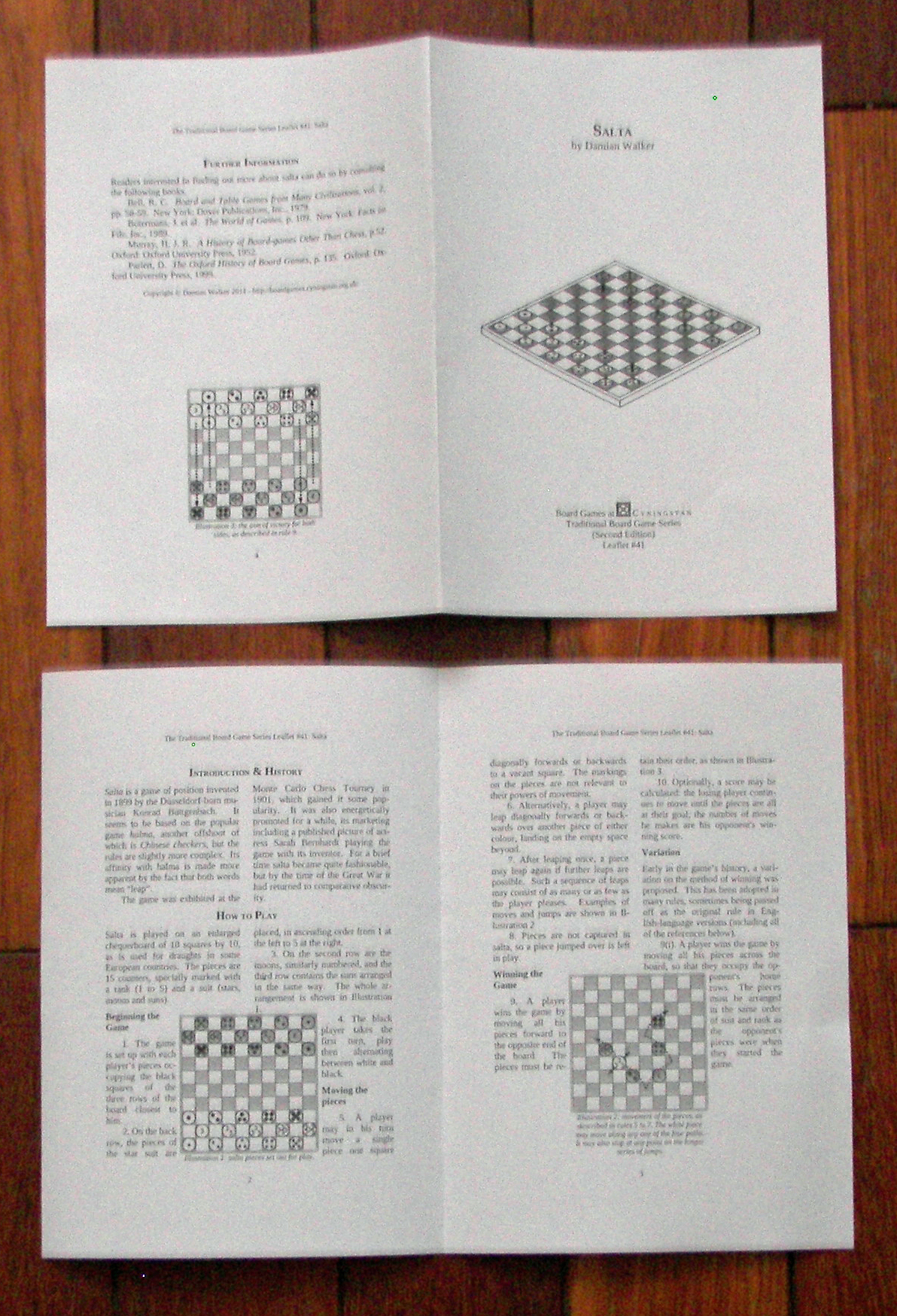 1899 1st Ed. SALTA Board Game by Konrad Büttgenbach - tomsk3000