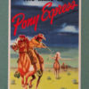 1947 Pony Express Board Game by Bert J. Bratt, Polygon Corp., Chicago, U.S.A. - Image 6