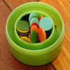 1930's Nest Design Tidleywinks (Green) by Chad Valley, England - Image 3