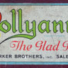 1916 Pollyanna The Glad Game by Parker Brothers Inc., Salem Mass. USA