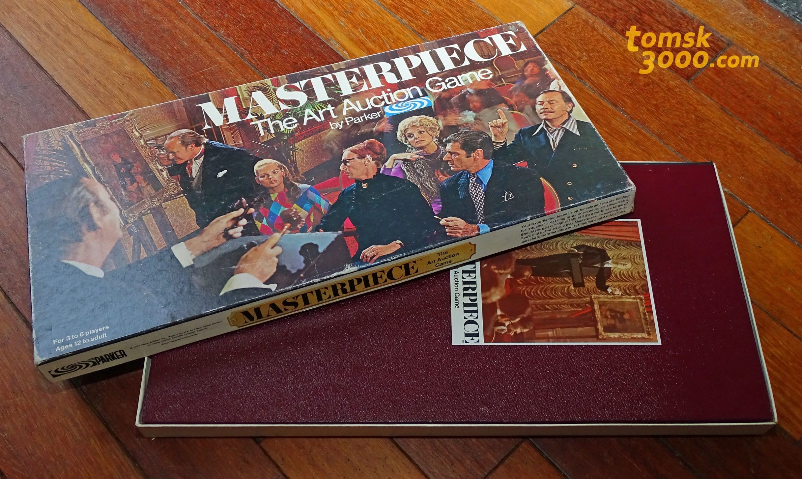 Details about   Masterpiece the Art Auction Game 1970 