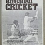 1976 Knockout Cricket Board Game by Capri, England - Image 8