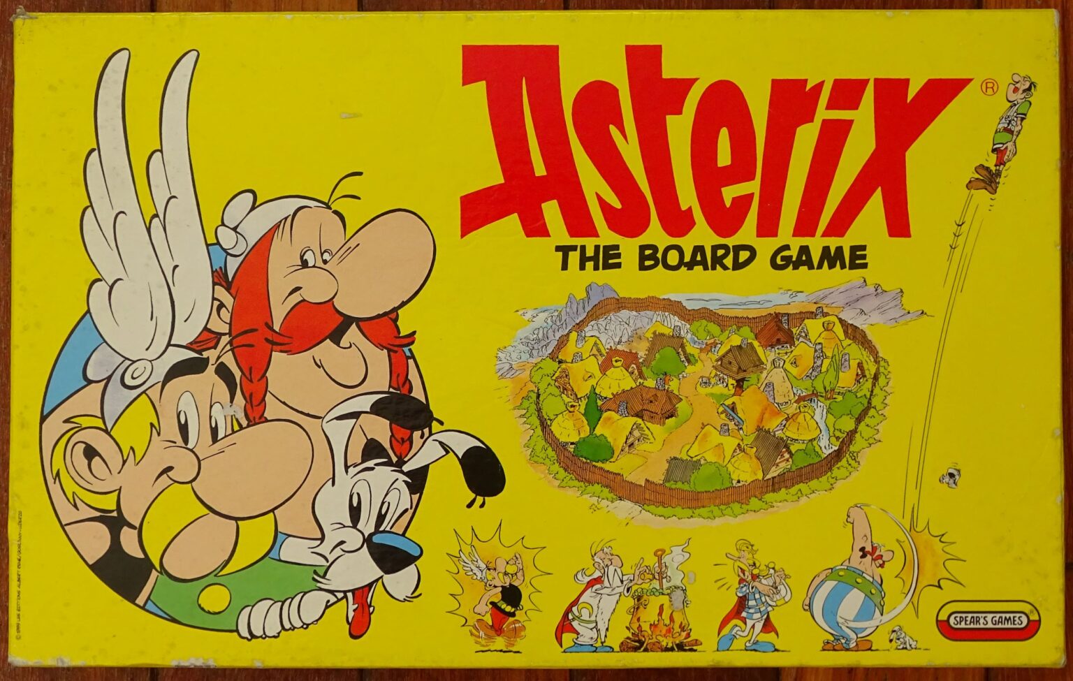 Astérix Board game - Astrix & Obelix; Mayfair Chess game