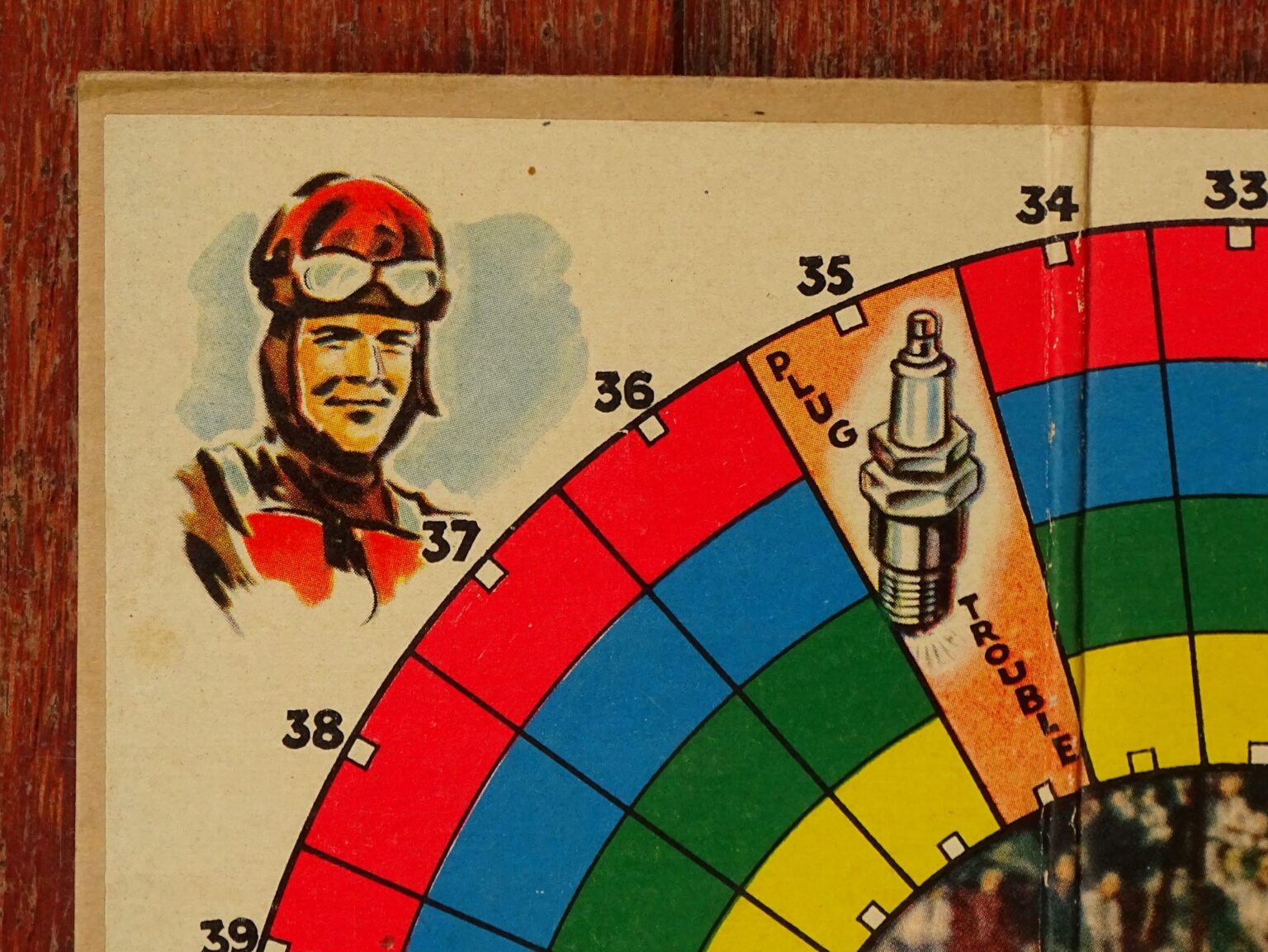 1952 Speedway Board Game by Berwick, England - tomsk3000