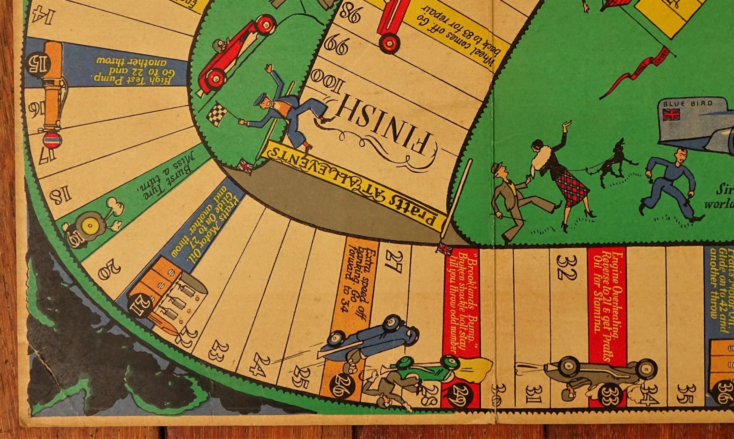 Stampa Su Tela Mappa D'Irlanda - Pratts High Test Plan 1933 - Artery8, 81x61 Cm, Senza Cornice, Wall Art XL