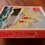 1950's "Victory" Wooden Jigsaw SS United States Liner by G J Hayter, England - Image 4