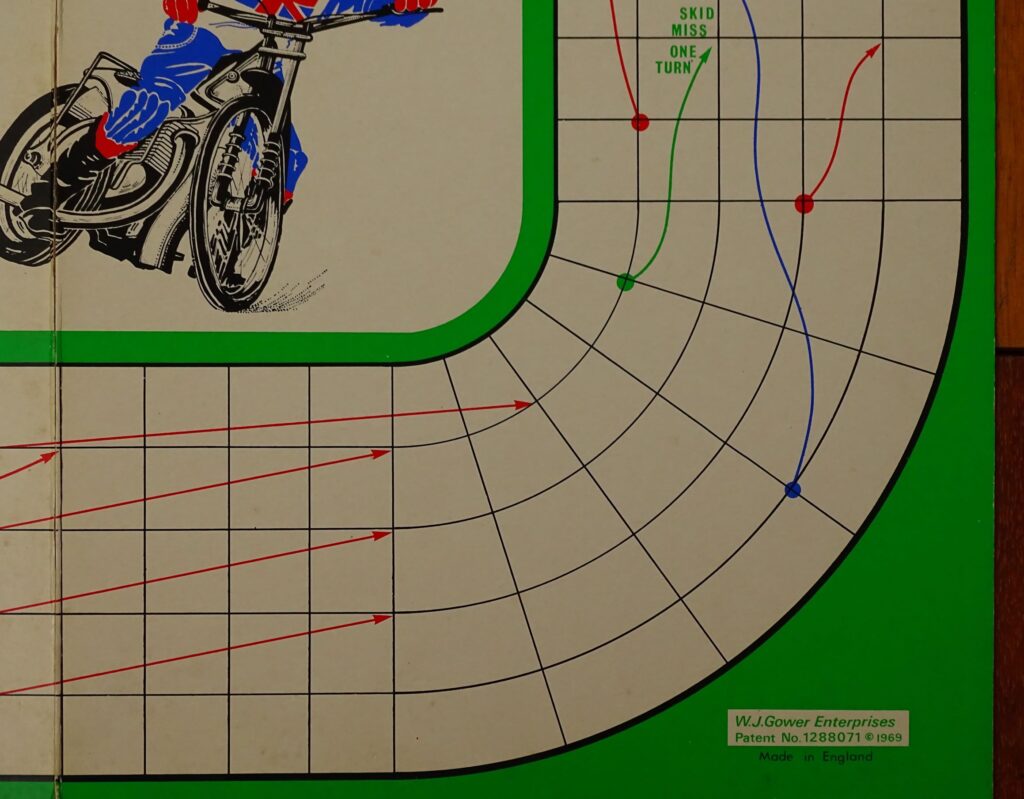 1969 The Speedway Racing Game by Gower Enterprises, England - tomsk3000