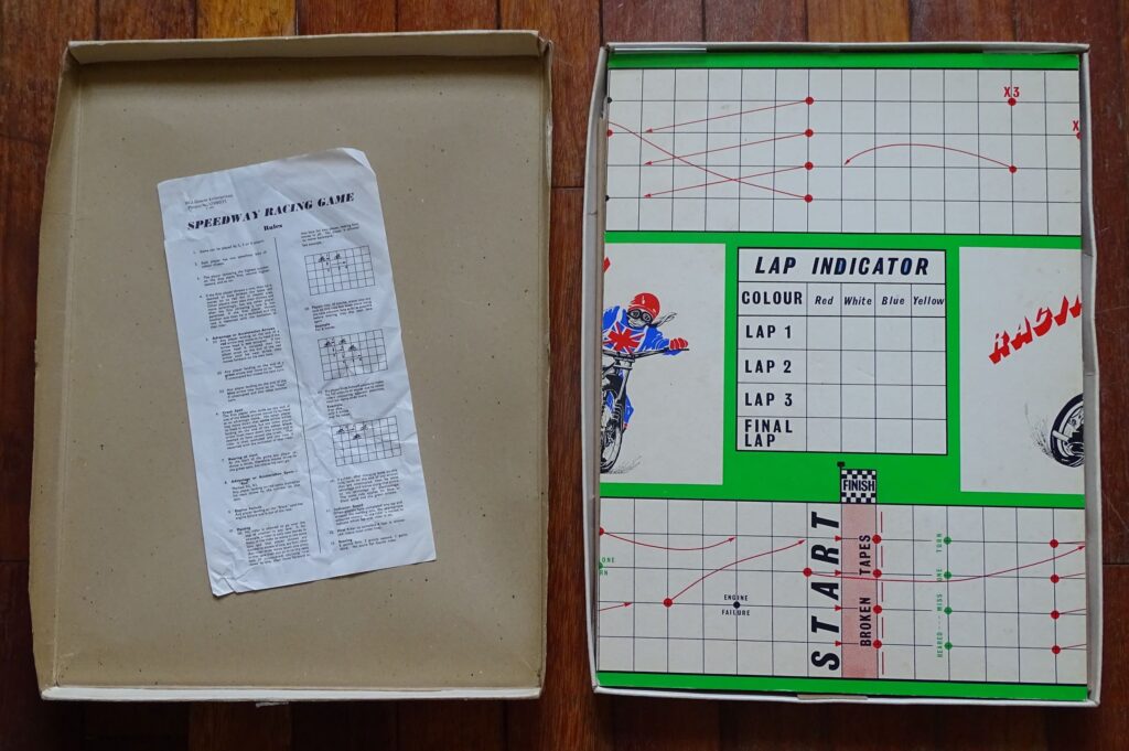 1969 The Speedway Racing Game by Gower Enterprises, England - tomsk3000