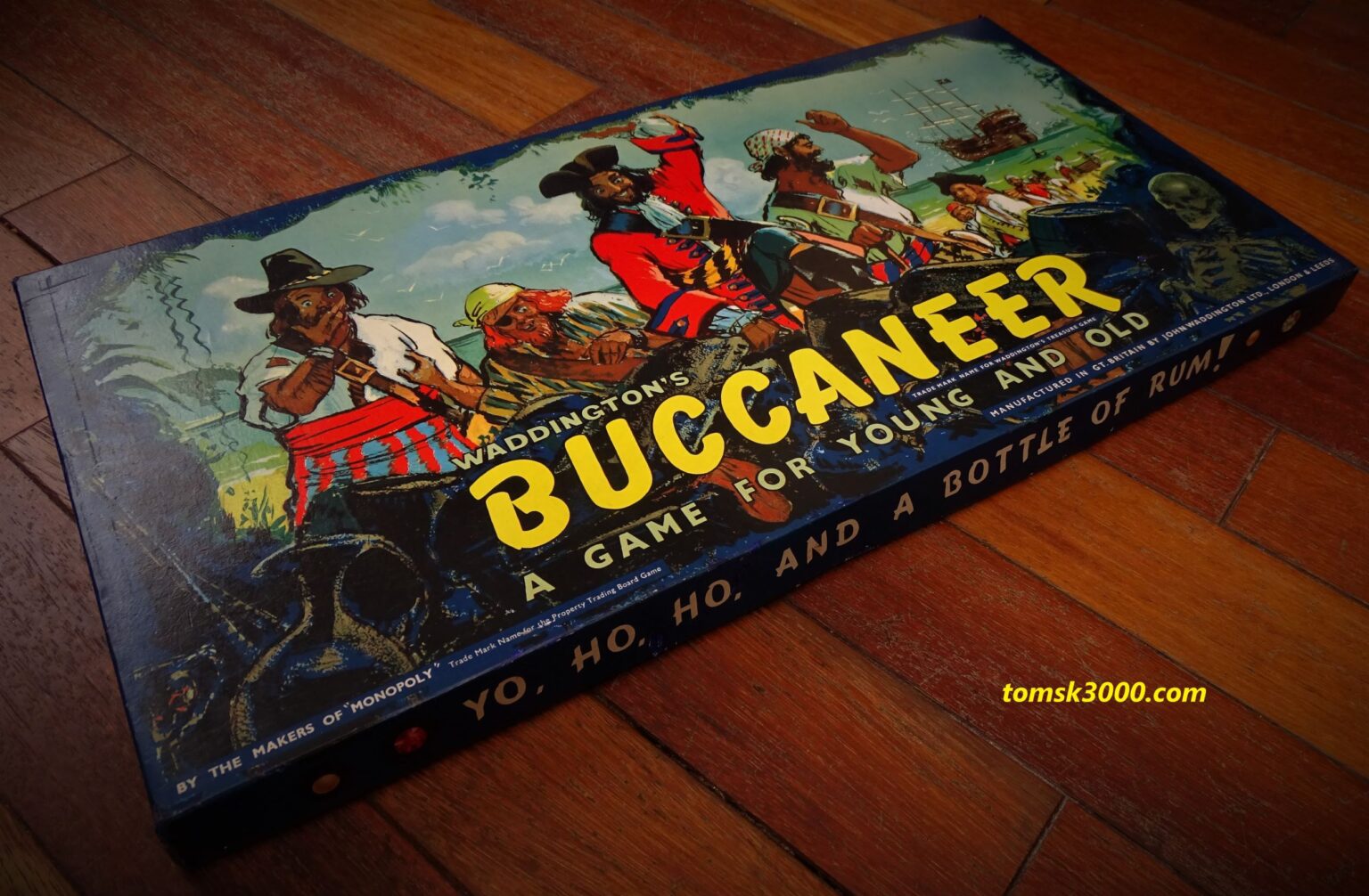 1958 Buccaneer Board Game, John Waddington, Leeds - tomsk3000