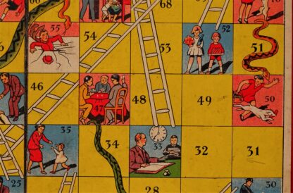 1900's Snakes & Ladders Game, Made in England - Image 8