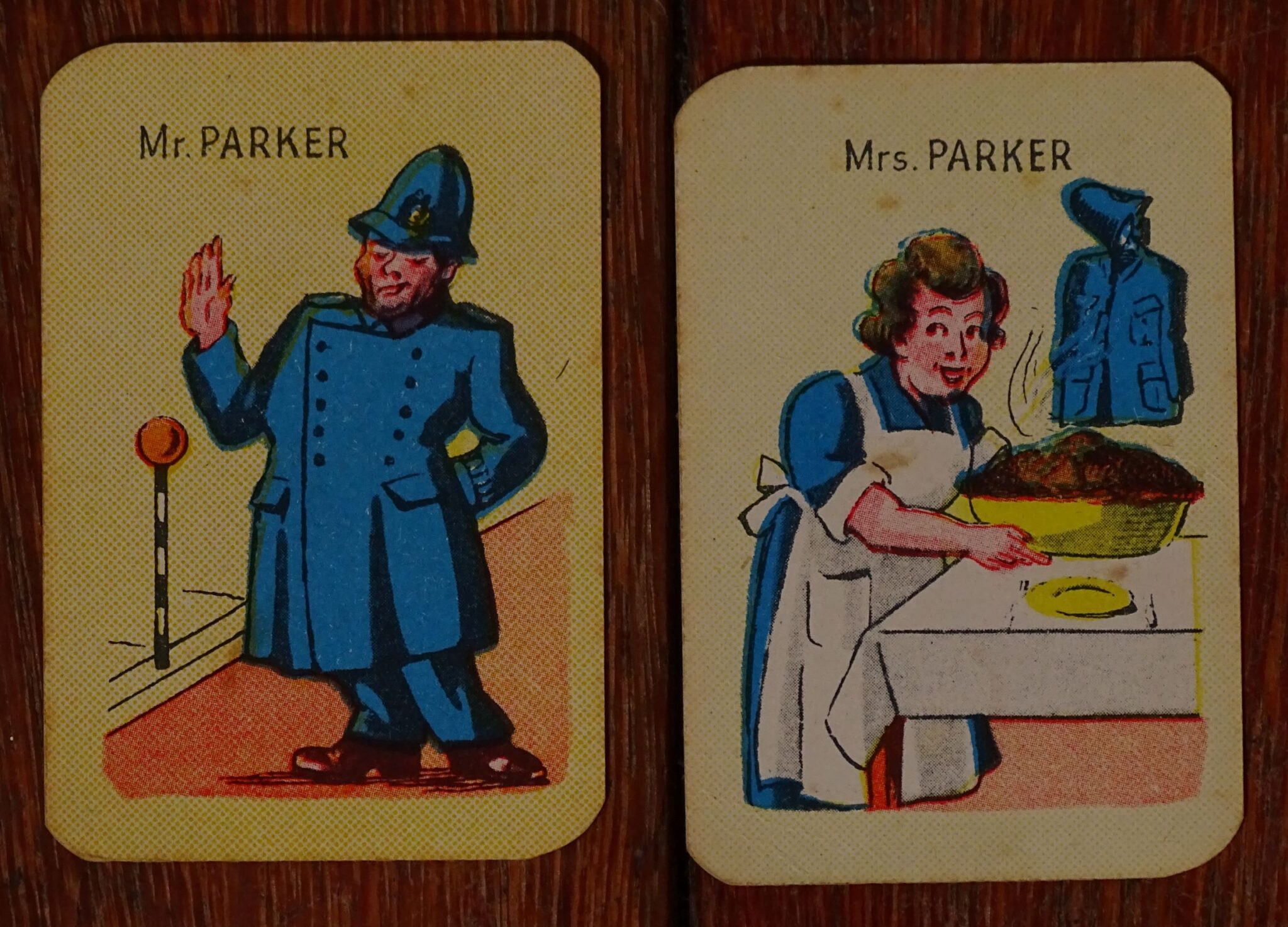 1940's Happy Families Card Game, England - tomsk3000