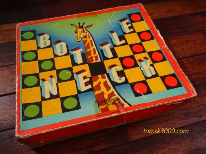 1946 Bottle Neck Board Game by Pepys, England