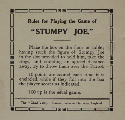 1930's Stumpy Joe Table Quoits by Chad Valley, England - Image 12