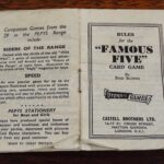 1951 The Famous Five Card Game by Pepys, Great Britain - Image 11