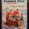 1951 The Famous Five Card Game by Pepys, Great Britain