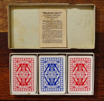 1930's RUN-IT-OUT or Card Cricket Game by Kum-Bak, The Oval, London - Image 3