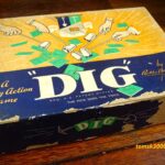 1940 "Dig" by Parker Brothers, U.S.A.