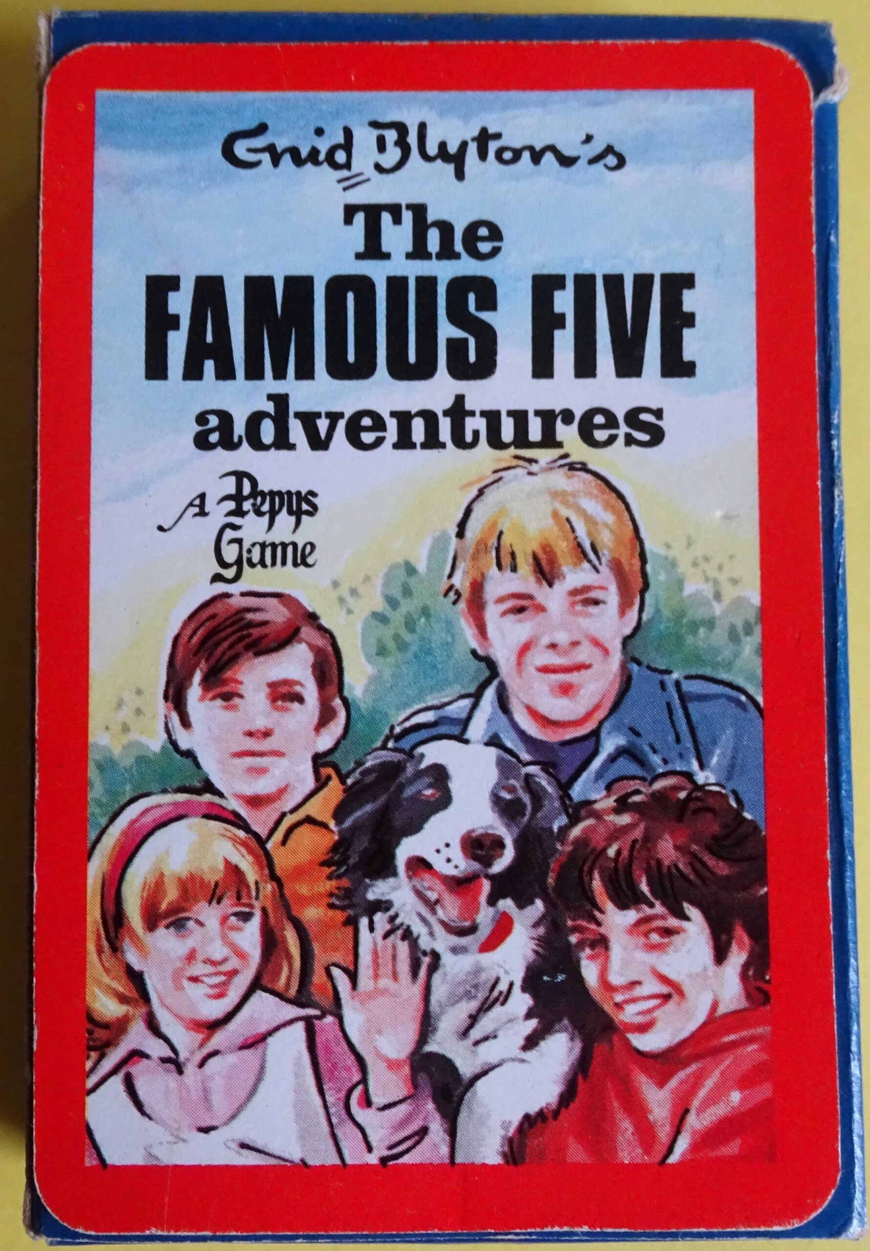 1978 The Famous Five Adventures Card Game by Pepys, London