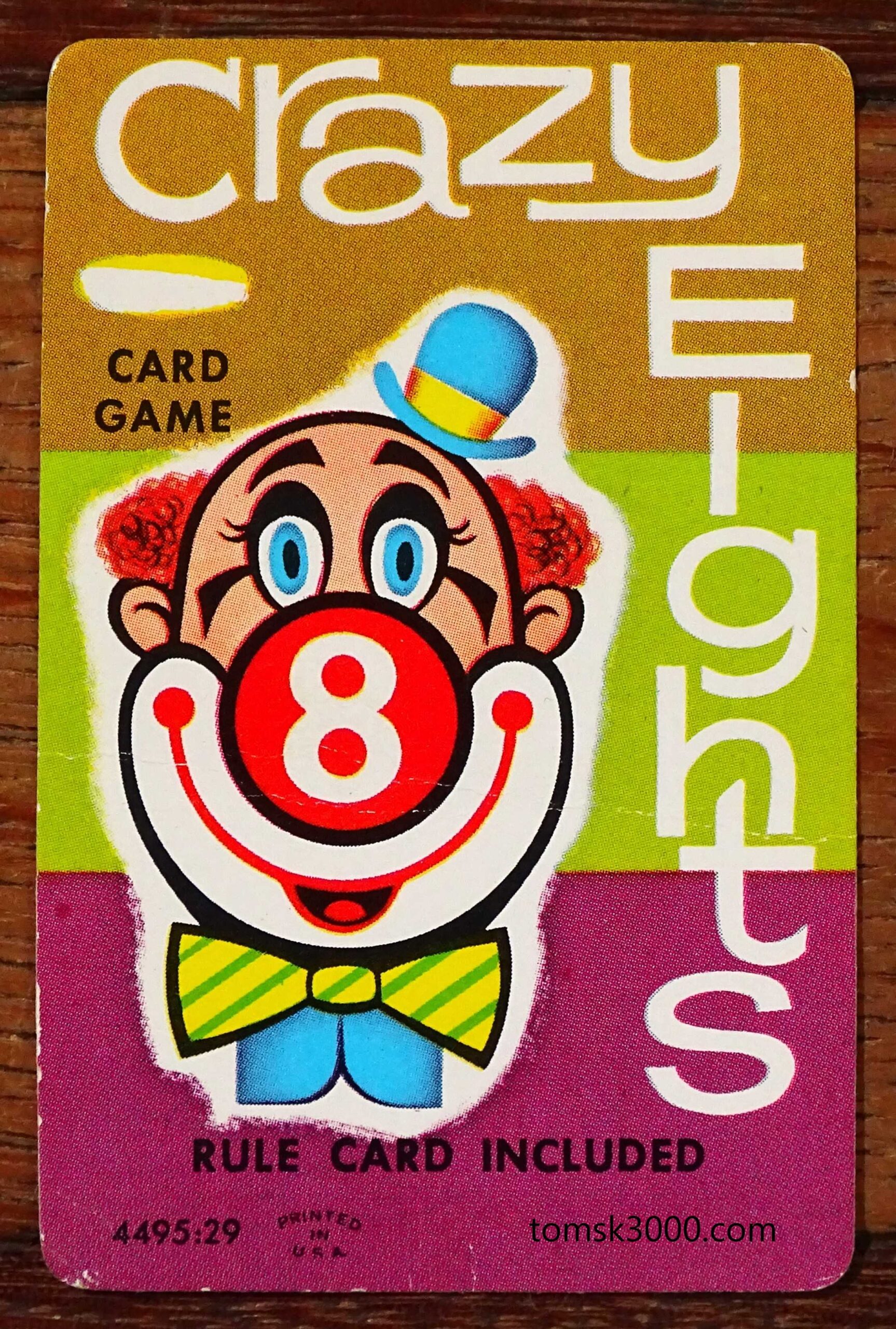 1951 Crazy Eights by Whitman, U.S.A.