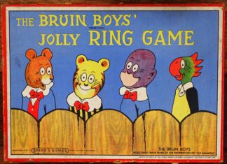 1940's The Bruin Boys' Jolly Ring Game by Spears