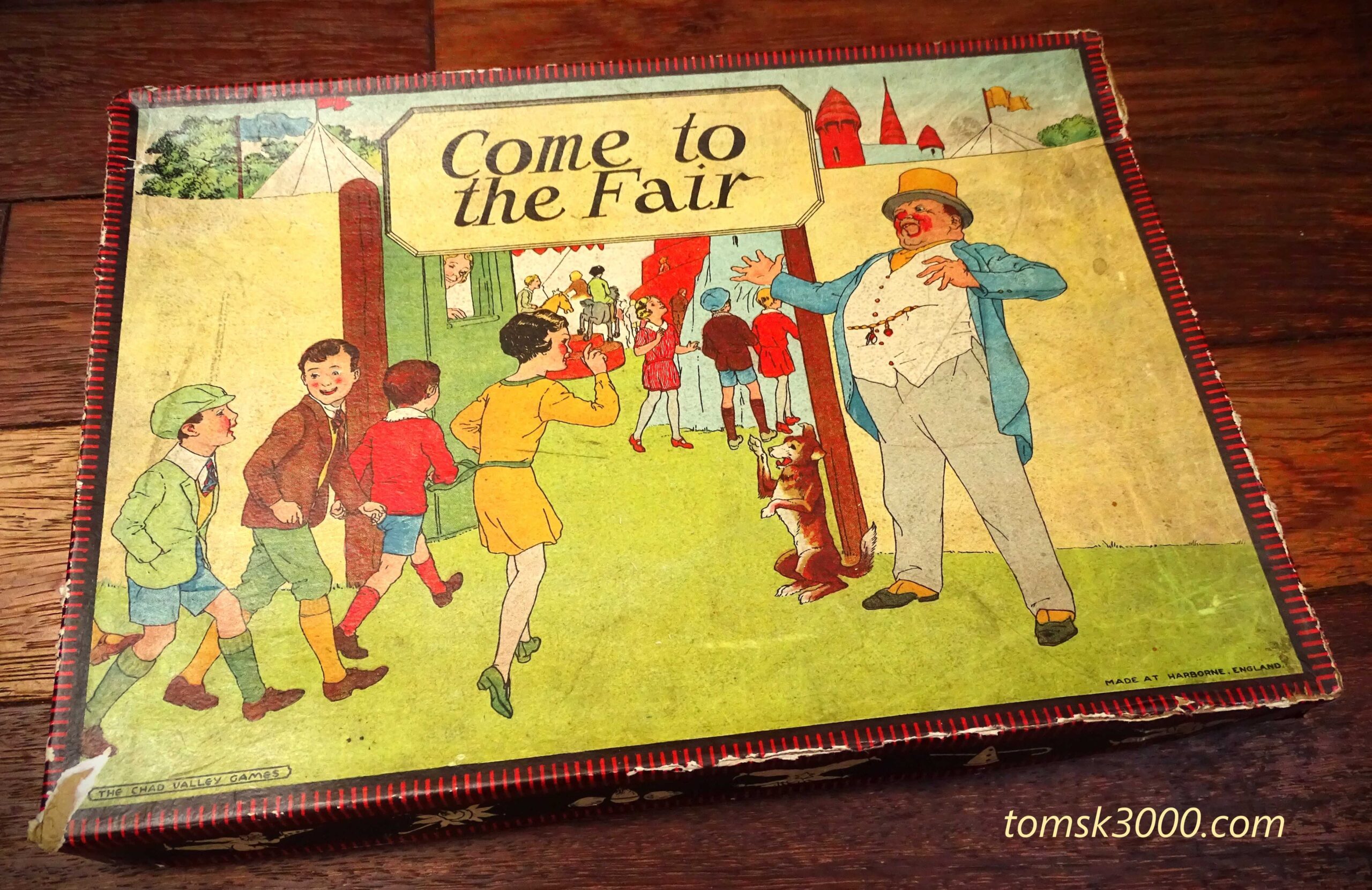 1920's "Come to the Fair" game by Chad Valley, England