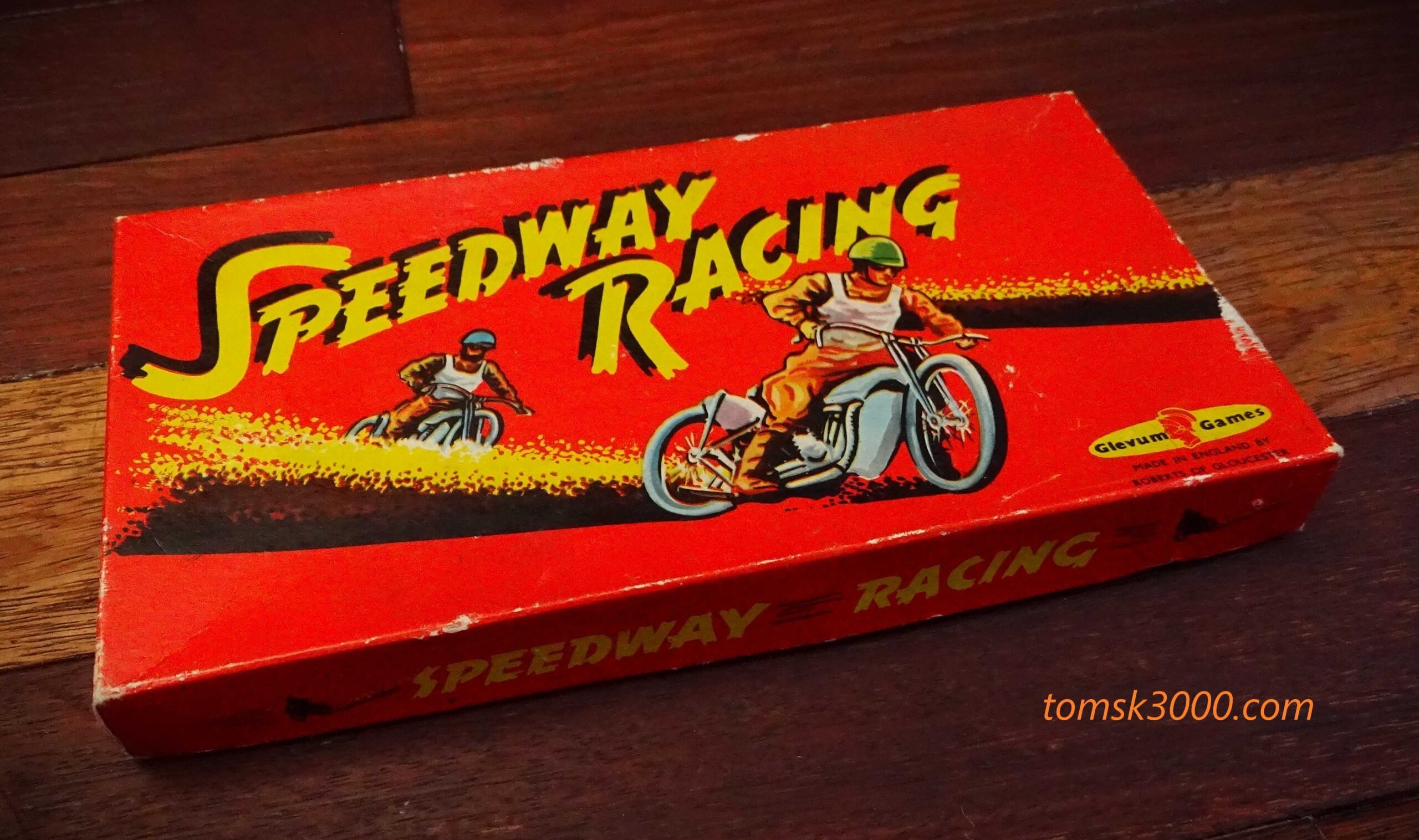 1954 Speedway Racing Glevum Game by Roberts, Gloucester
