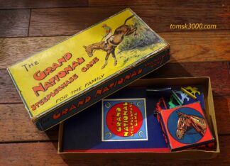 1940's The Grand National Steeplechase Game, England