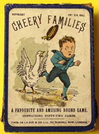 1893 Cheery Families by Thos. De La Rue, London