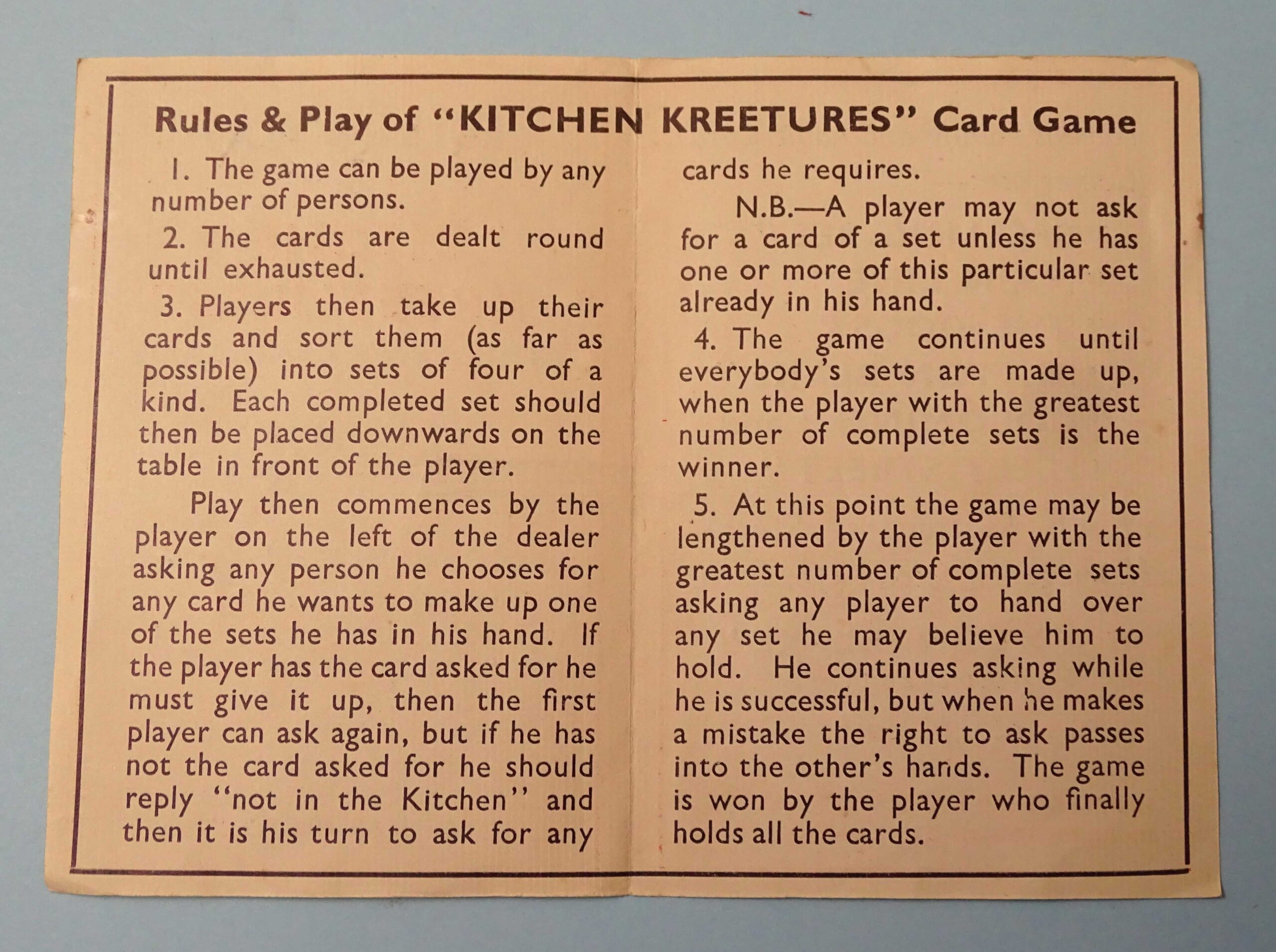 1935 Kitchen Kreetures Snap by Waddy Productions, England - Image 12