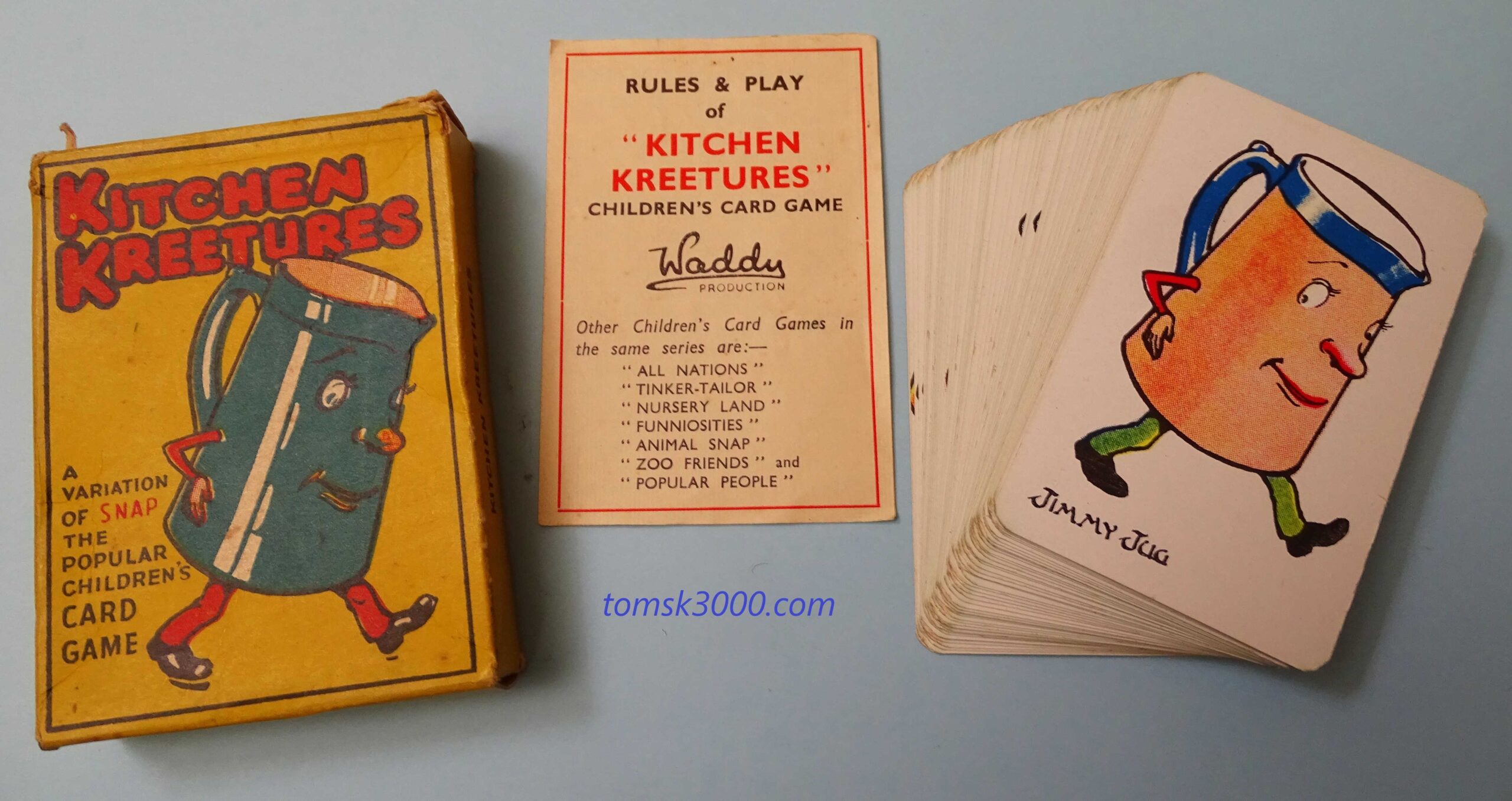 1935 Kitchen Kreetures Snap by Waddy Productions, England - Image 7