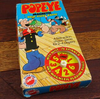 1980 Popeye Magnetic Fold-Away Game by Peter Pan Playthings