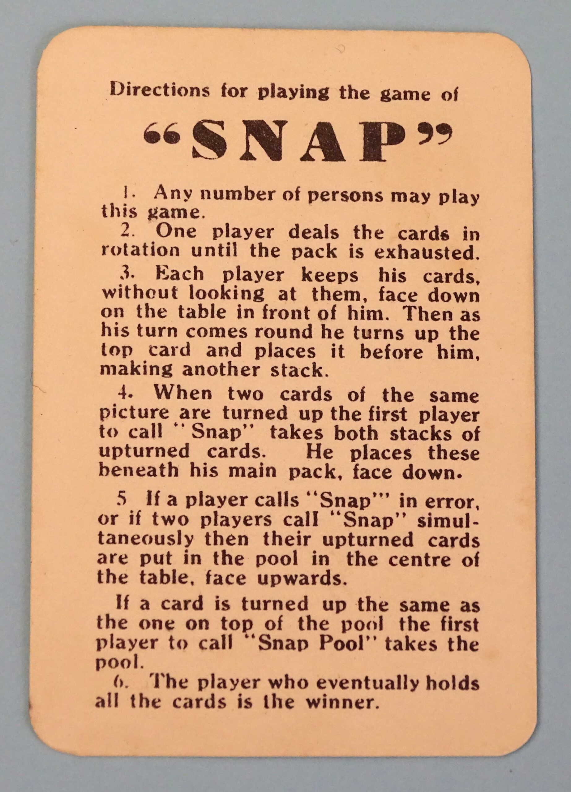 1950's Circus Snap Card Game, Made in England - Image 10