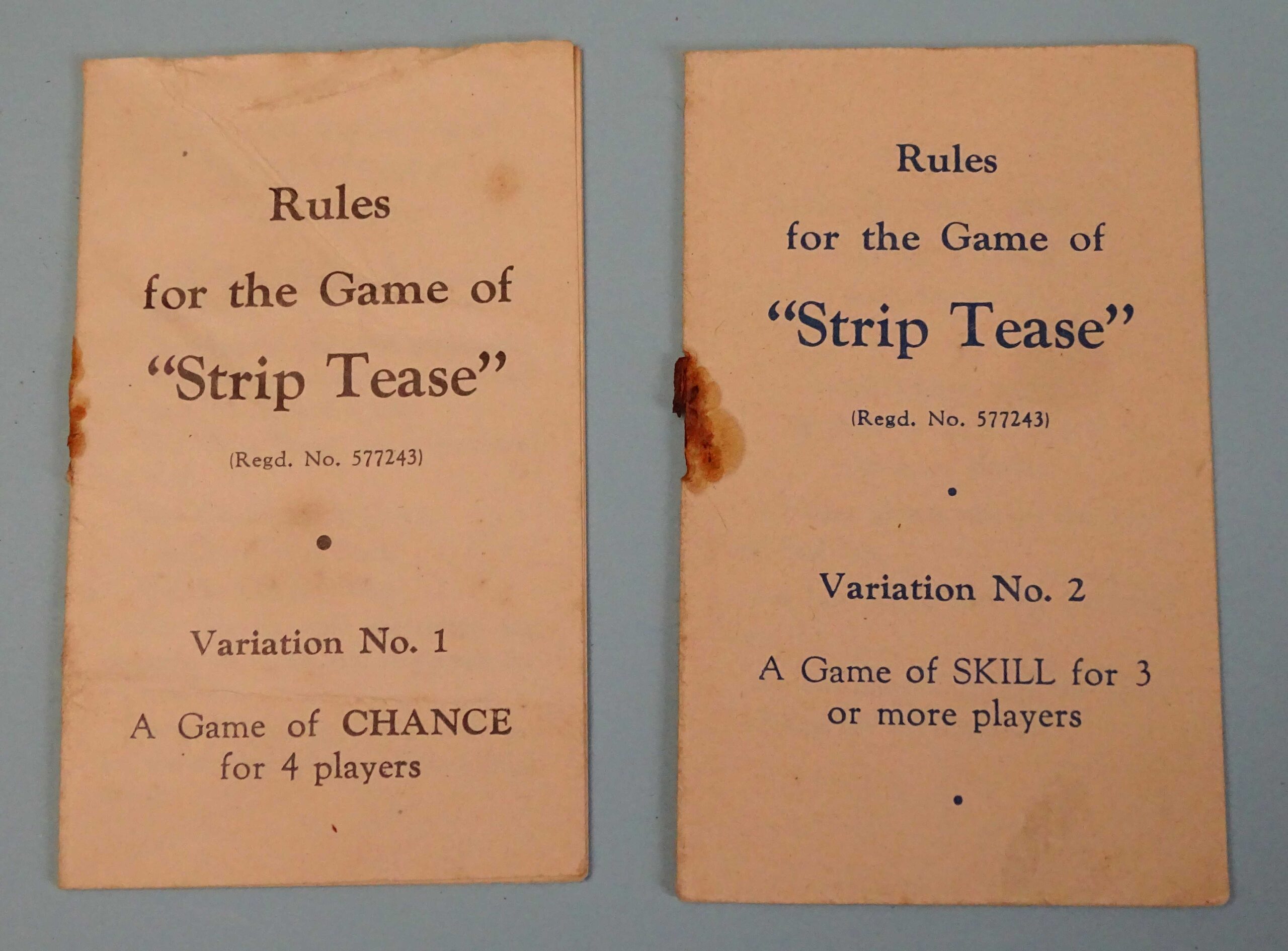 1937 Strip Tease by Raphael Industries Ltd. of London - Image 9