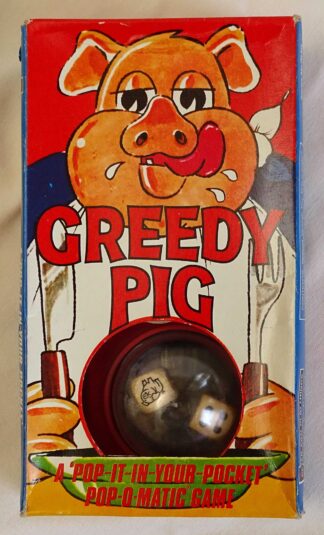 1975 Greedy Pig Dice Game by Peter Pan Playthings, England
