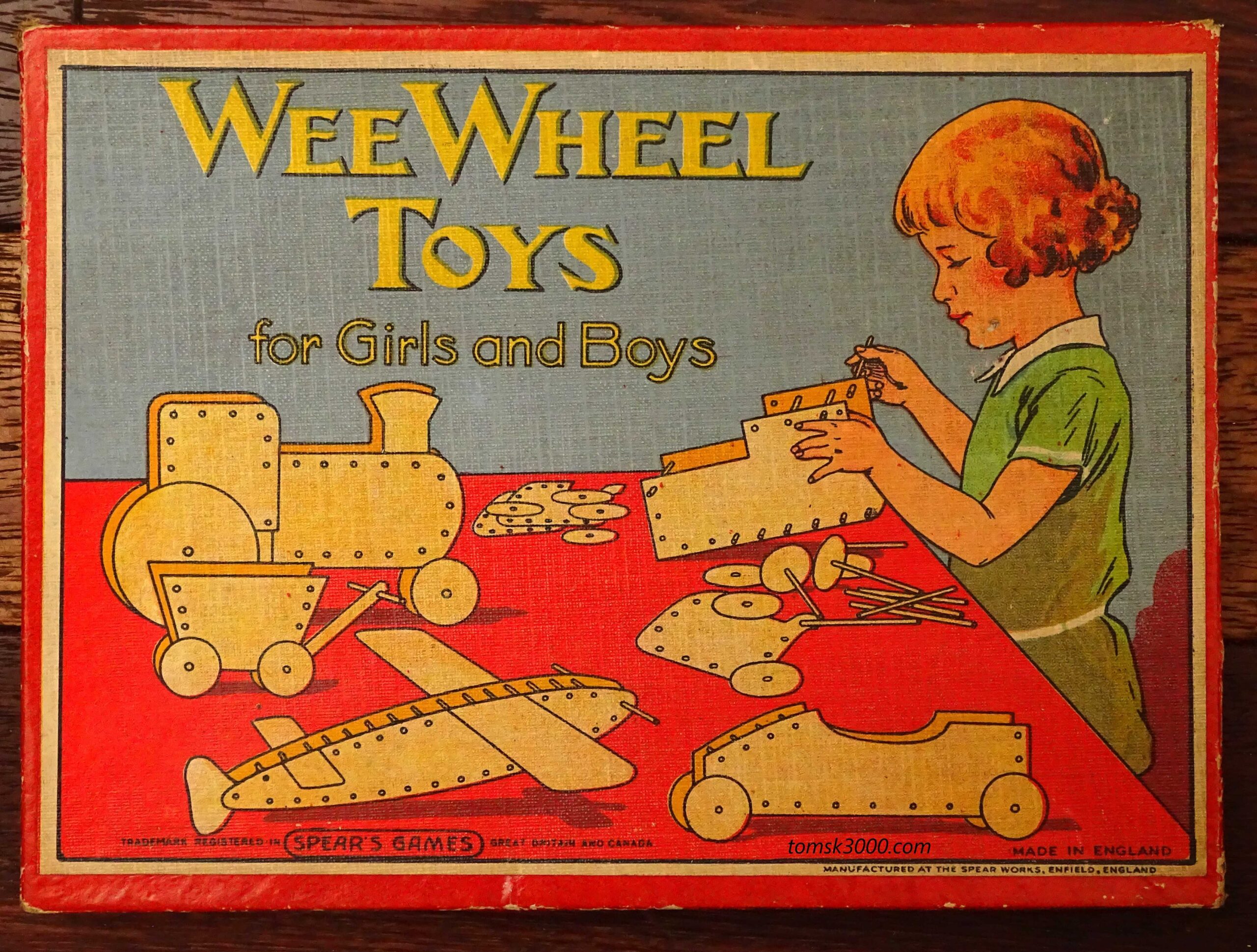 1930's Wee Wheel Toys by Spears, England