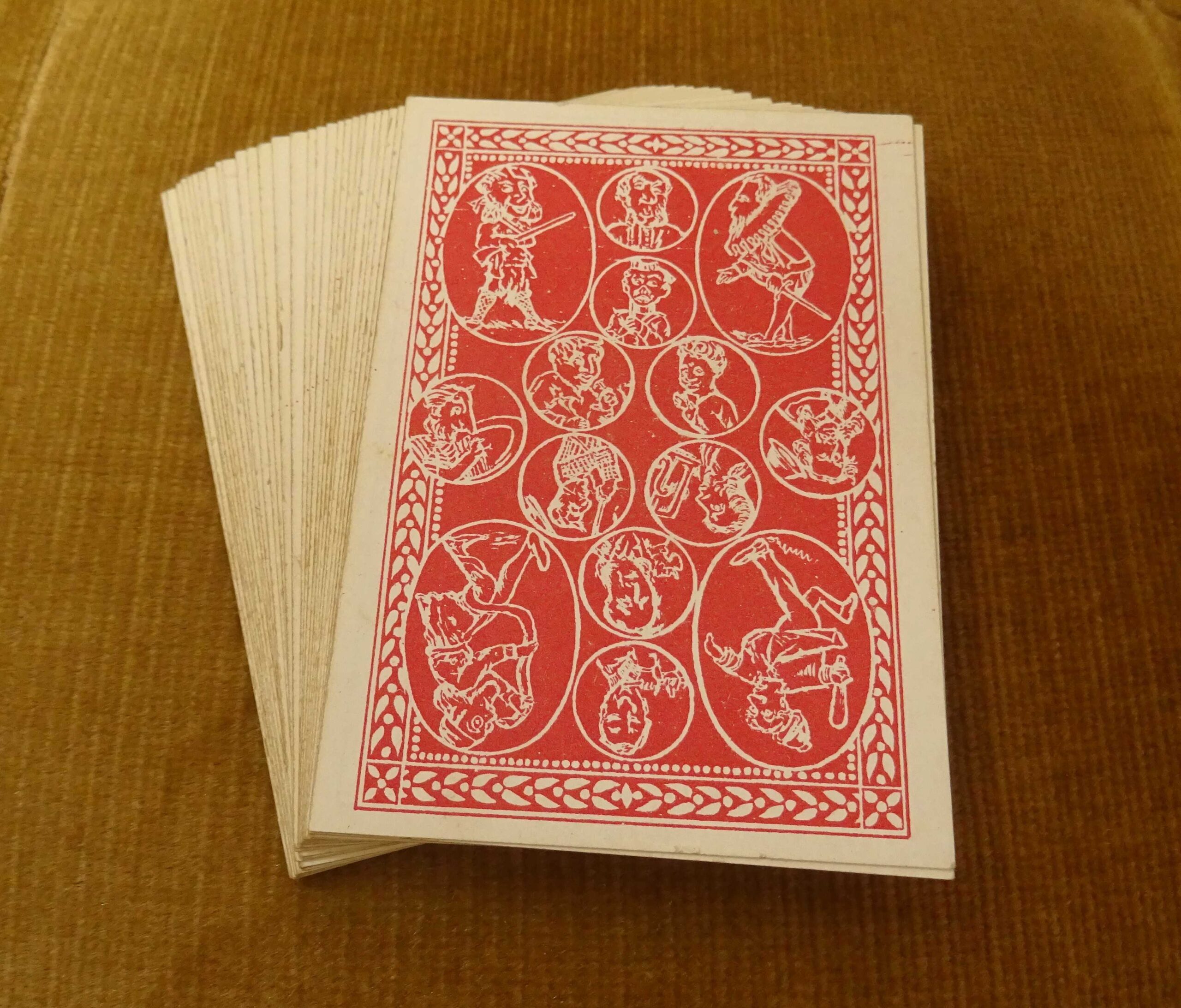 1910 Snap Grotesque Character Cards by Jaques of London - Image 10