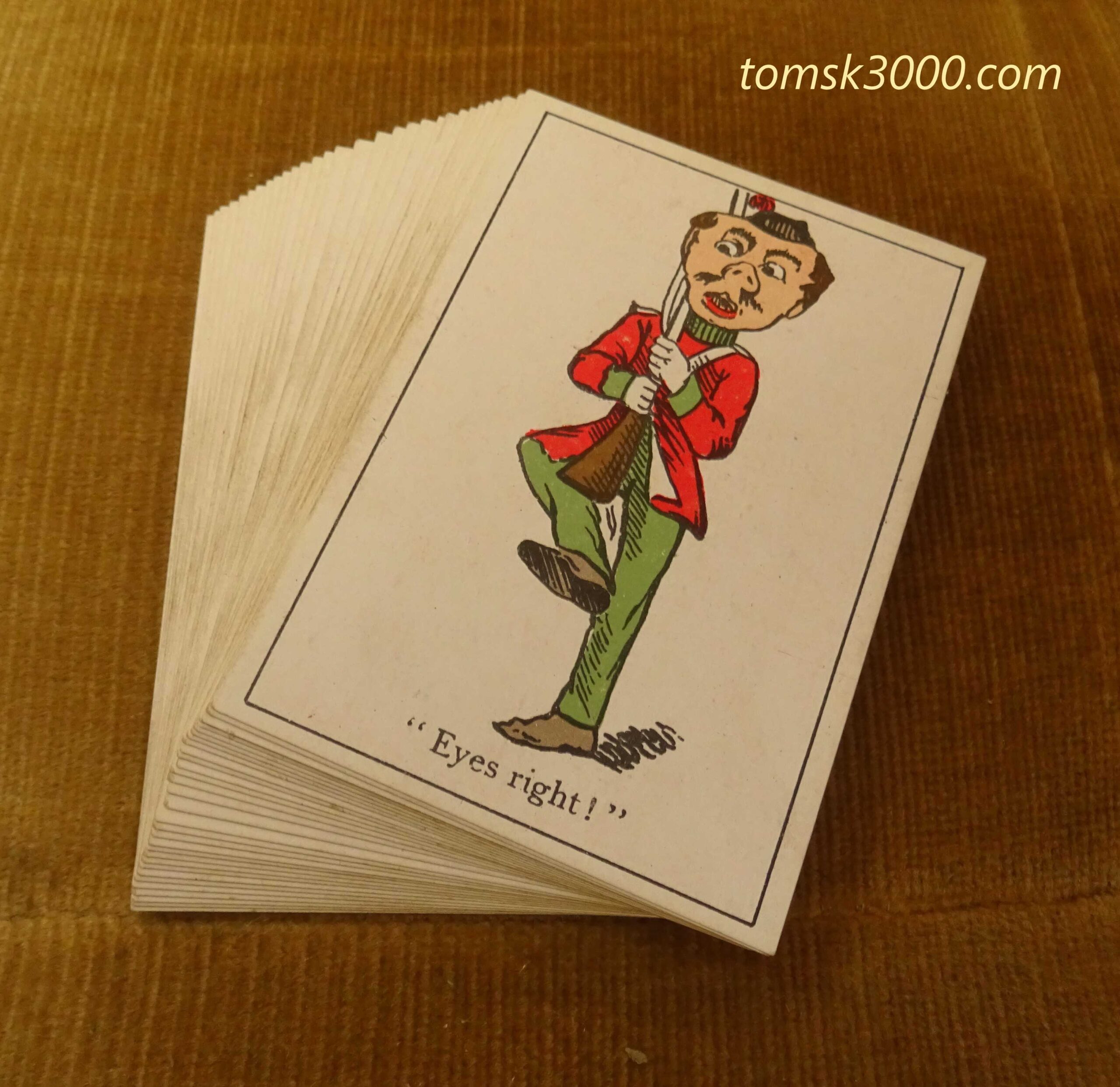 1910 Snap Grotesque Character Cards by Jaques of London - Image 8