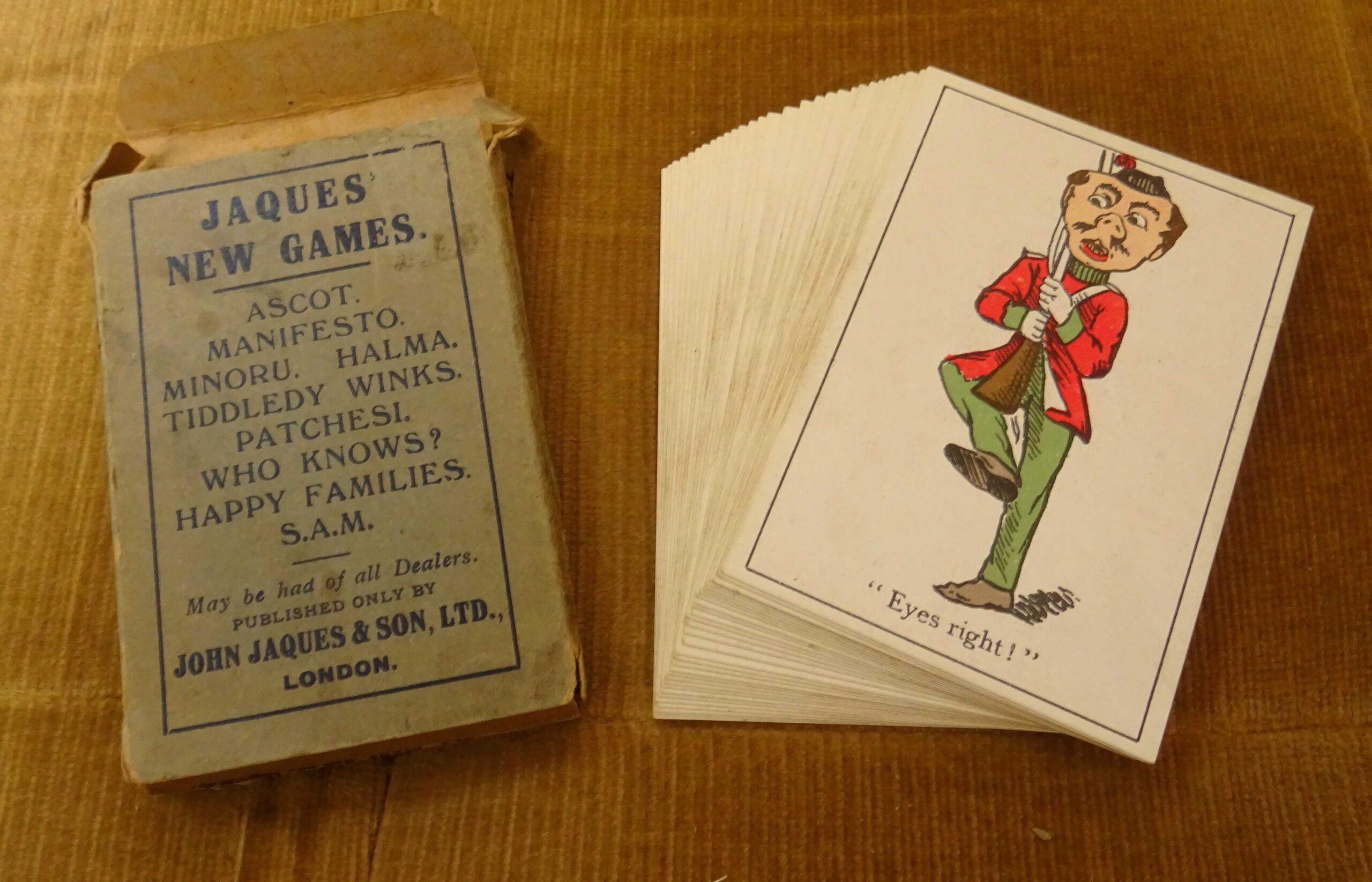 1910 Snap Grotesque Character Cards by Jaques of London - Image 7