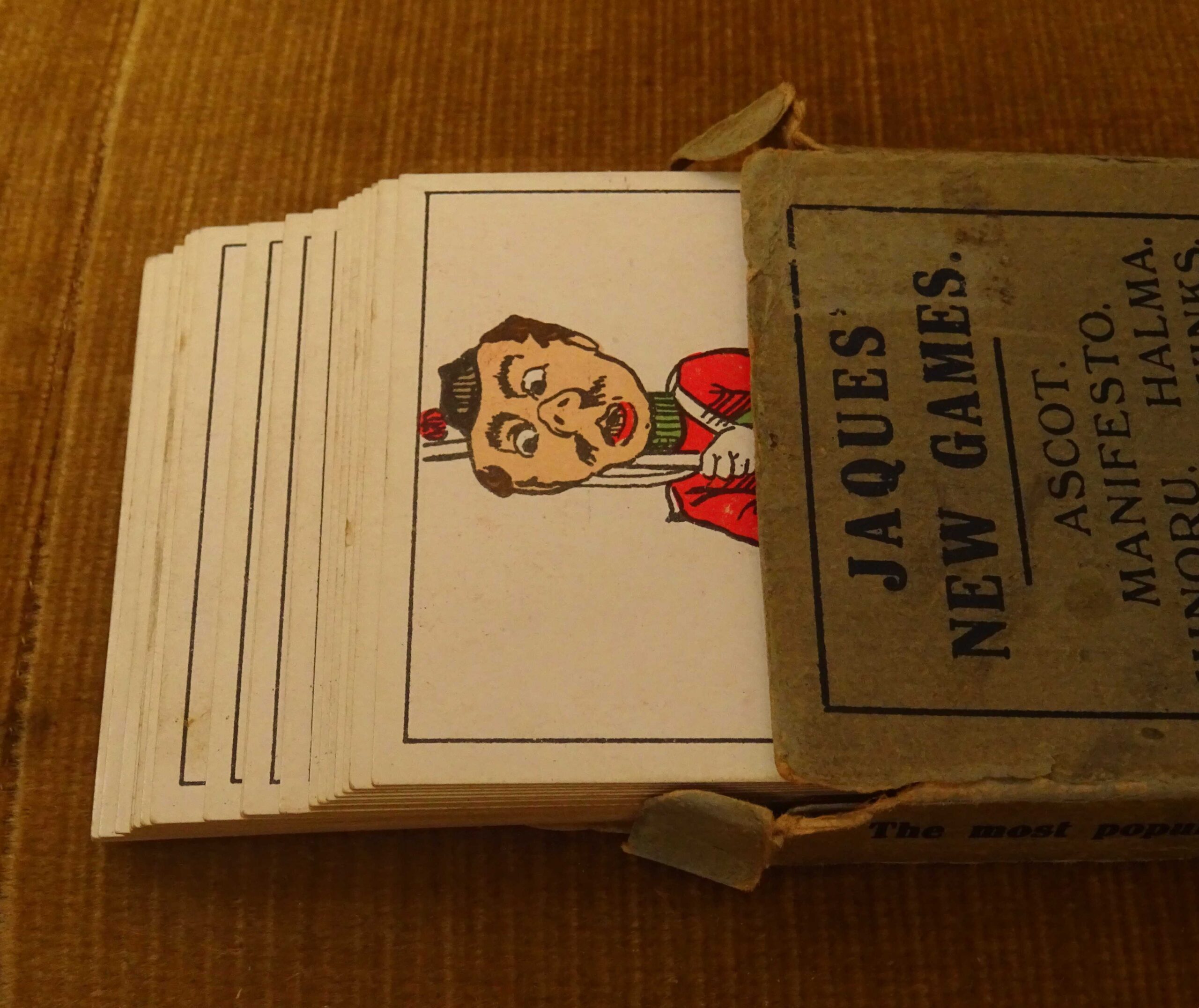 1910 Snap Grotesque Character Cards by Jaques of London - Image 6