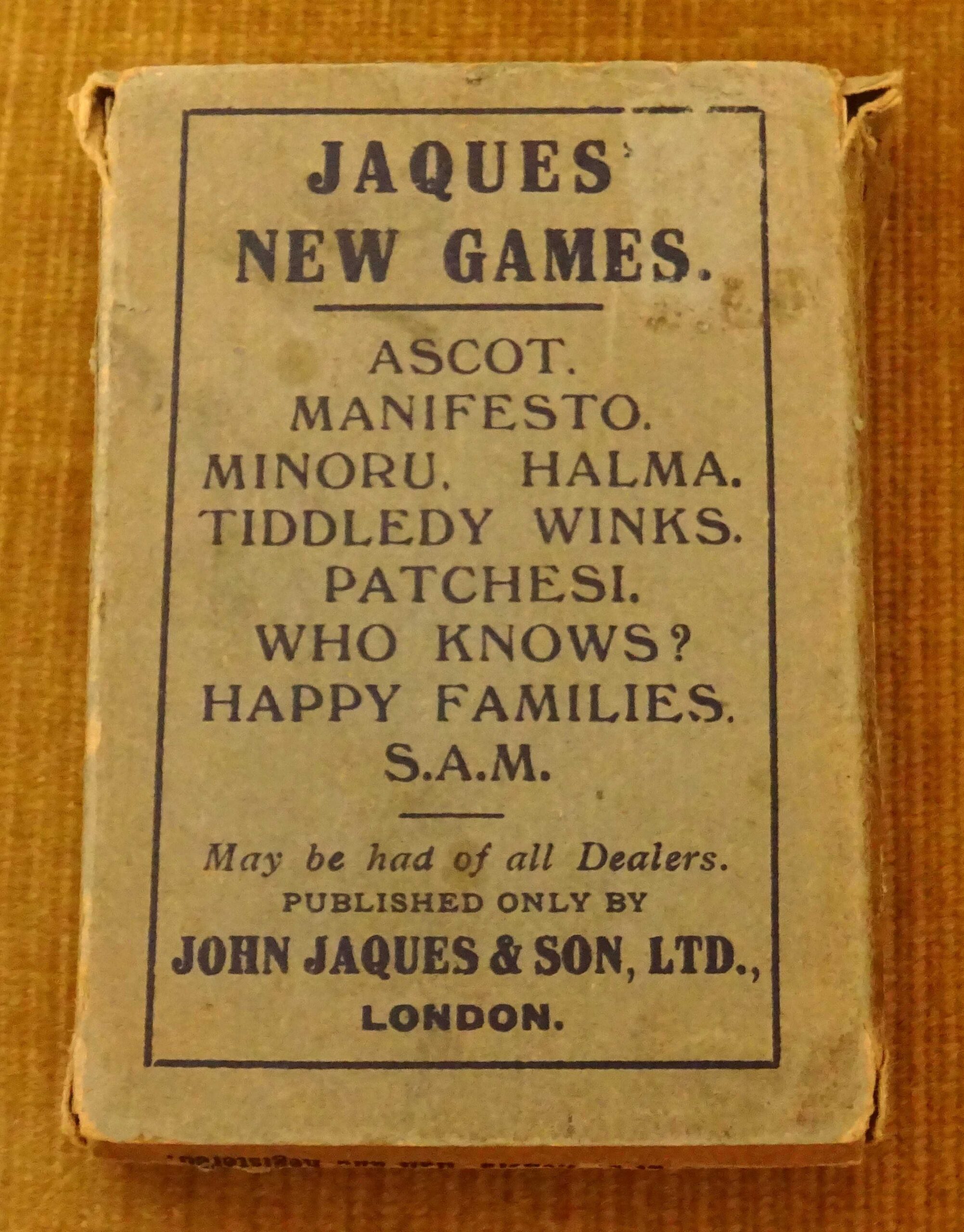 1910 Snap Grotesque Character Cards by Jaques of London - Image 2