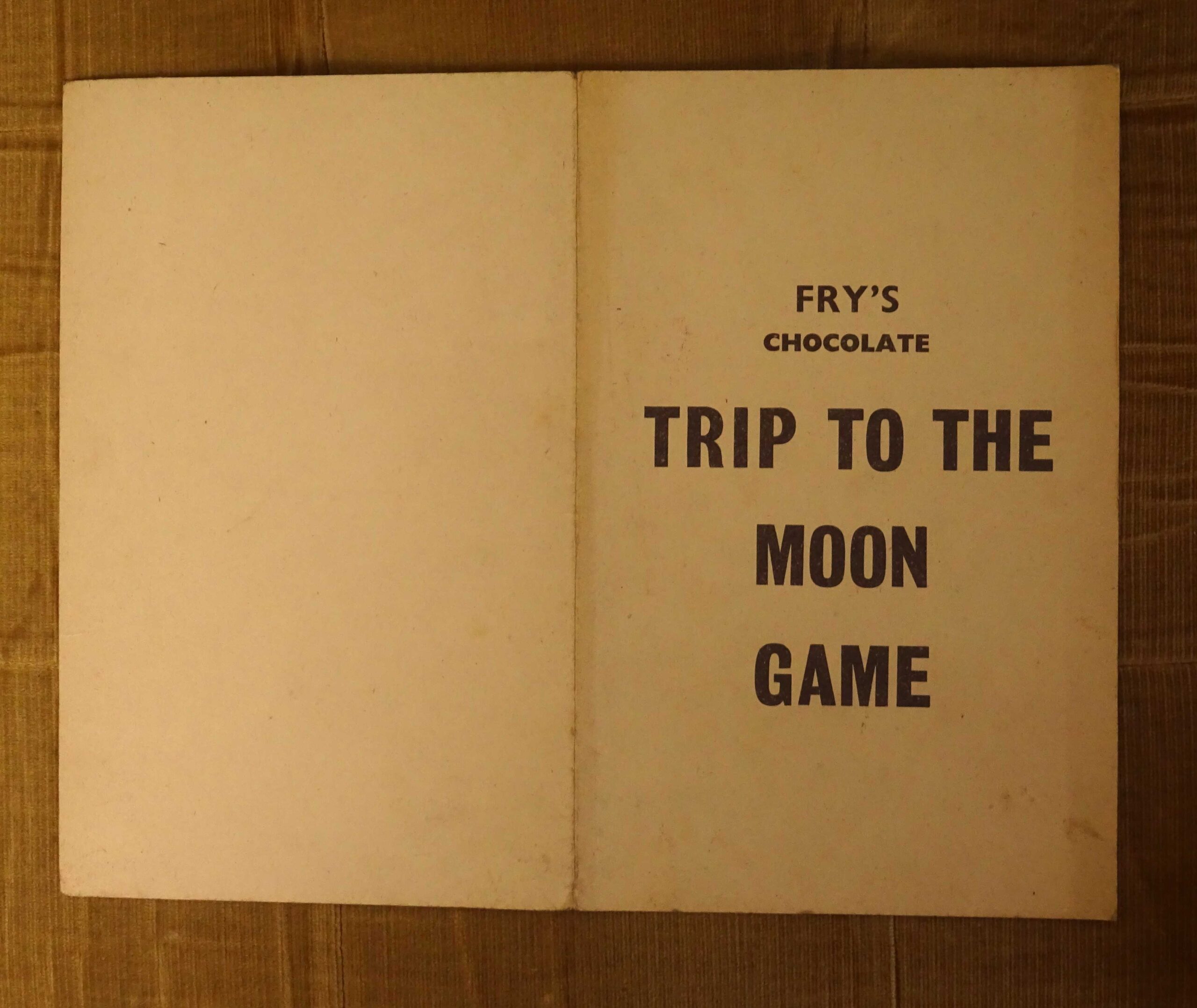 1955 Fry's Trip To The Moon Space Game Board, England - Image 5