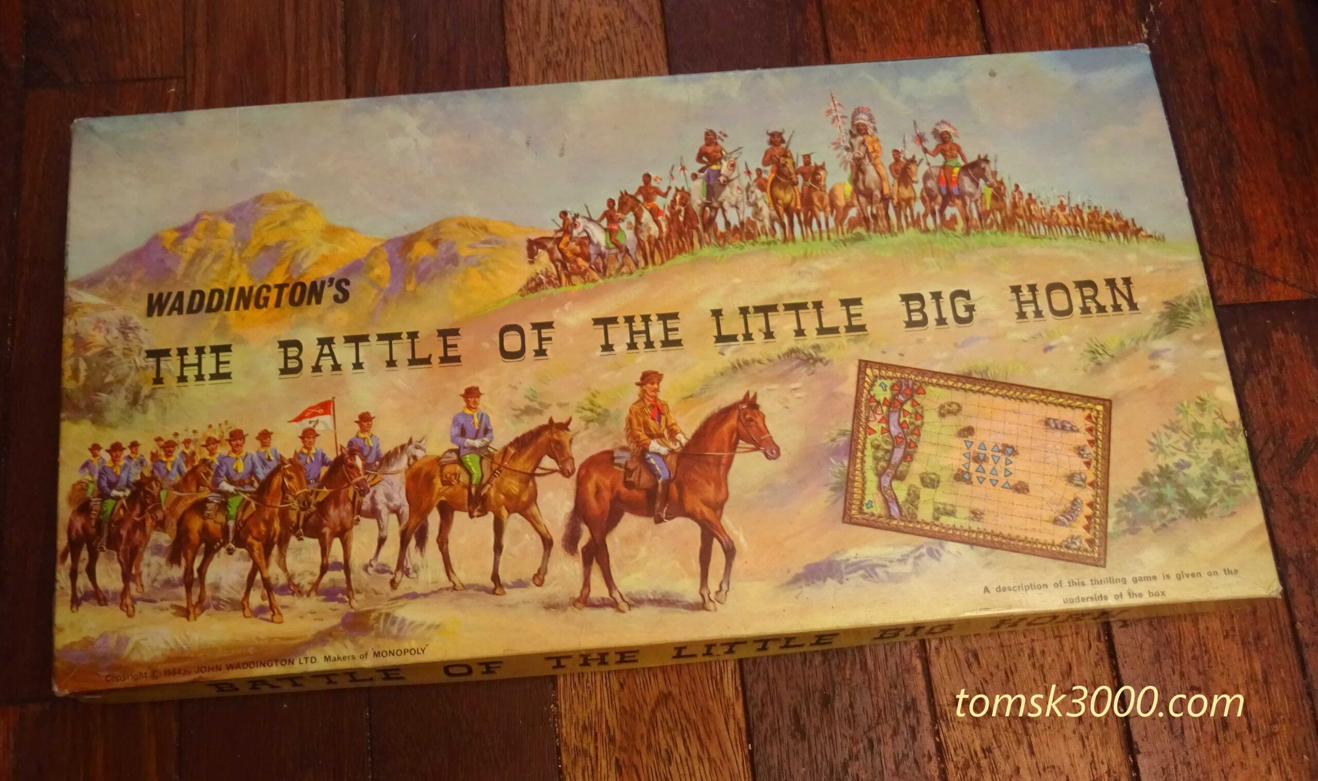 1964 The Battle of The Little Big Horn by Waddington's