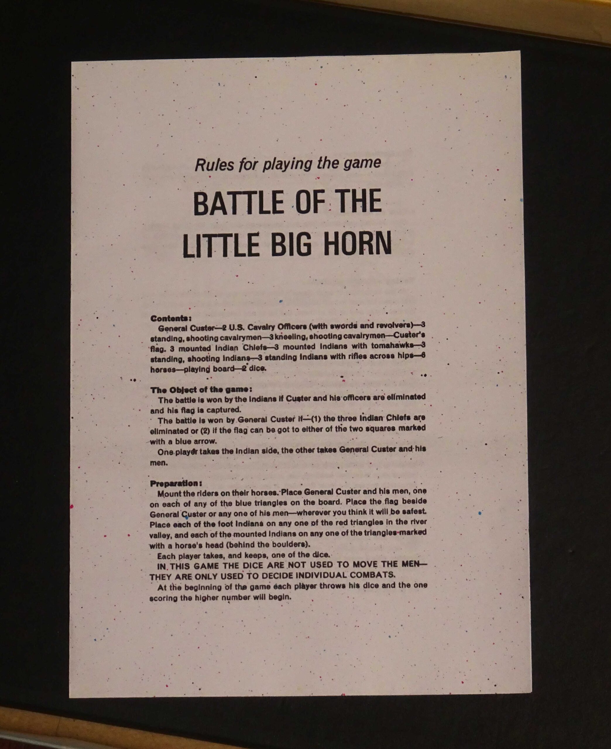 1964 The Battle of The Little Big Horn by Waddington's - Image 10
